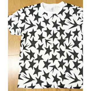 グラニフ(Design Tshirts Store graniph)の極美品　グラニフ　つばめ　ツバメ　燕　星　スター　Tシャツ　Lサイズ(Tシャツ/カットソー(半袖/袖なし))