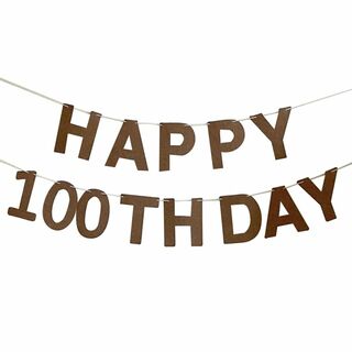 【色: ナチュラル100th day】Lumierechat 誕生日 バースデー(その他)