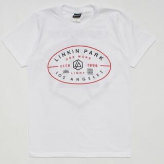 新品 リンキンパーク  ロック Tシャツ agt-0285/S～XL　ホワイト(Tシャツ/カットソー(半袖/袖なし))