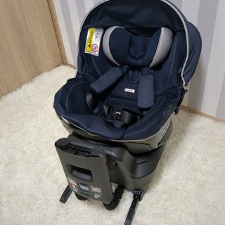 エールベベ(AILEBEBE)のエールベベ クルット4iグランス BF887 ISOFIX  プラチナネイビー(自動車用チャイルドシート本体)