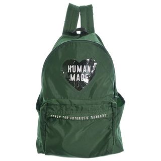 HUMAN MADE - HUMAN MADE ヒューマンメイド バックパック・リュック - 緑 【古着】【中古】