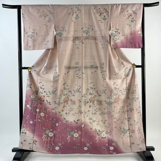 付下げ 身丈163.5cm 裄丈64cm 正絹 秀品 【中古】(着物)