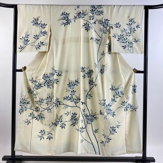 訪問着 身丈152cm 裄丈63cm 正絹 優品 【中古】(着物)