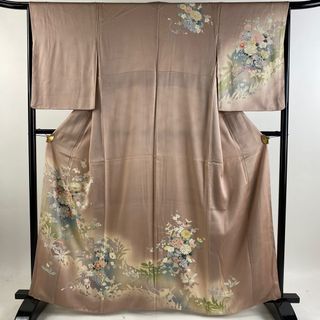 訪問着 身丈163.5cm 裄丈65.5cm 正絹 美品 優品 【中古】(着物)