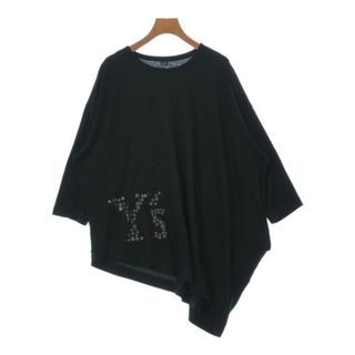 Y's - Y's ワイズ Tシャツ・カットソー 2(S位) 黒 【古着】【中古】