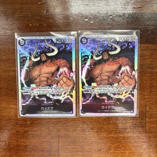 ワンピース(ONE PIECE)のワンピースカード　二つの伝説　百獣海賊団　黒デッキパーツ　２４枚(Box/デッキ/パック)