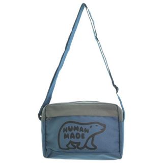 ヒューマンメイド(HUMAN MADE)のHUMAN MADE ヒューマンメイド ショルダーバッグ - 青 【古着】【中古】(ショルダーバッグ)