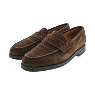 ジョンロブ(JOHN LOBB)のJOHN LOBB ビジネス・ドレスシューズ UK8(26.5cm位) 茶 【古着】【中古】(ドレス/ビジネス)