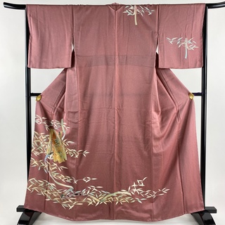 訪問着 身丈164cm 裄丈65cm 正絹 秀品 【中古】(着物)