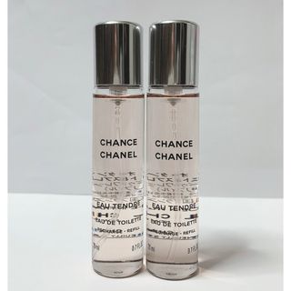 シャネル(CHANEL)の【シャネル】チャンス オータンドゥルEDT ツィスト レフィル 20ml 2本(香水(女性用))