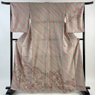 訪問着 身丈164cm 裄丈66cm 正絹 美品 秀品 【中古】(着物)