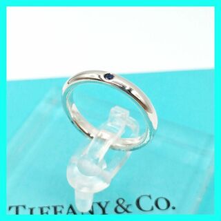 ティファニー(Tiffany & Co.)のティファニー サファイア スタッキングバンド リング 925 シルバー 9号(リング(指輪))