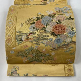 袋帯 美品 秀品 六通 正絹 【中古】(帯)