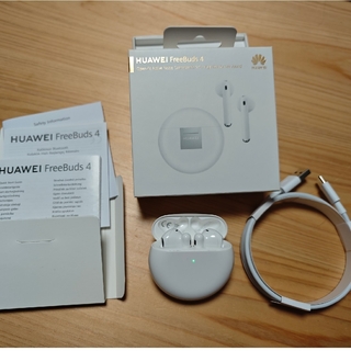 ファーウェイ(HUAWEI)のHUAWEI TECHNOLOGIES フルワイヤレスイヤホン FREEBUD4(ヘッドフォン/イヤフォン)