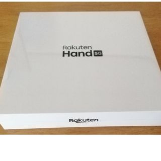 新品未使用 ★Rakuten Hand 5G 赤★ スマートフォン本体　P780(スマートフォン本体)