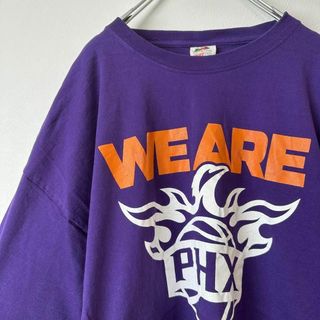 ビンテージ　古着　WEARE 企業スポンサープリント　メンズ　半袖　tシャツ(Tシャツ/カットソー(半袖/袖なし))