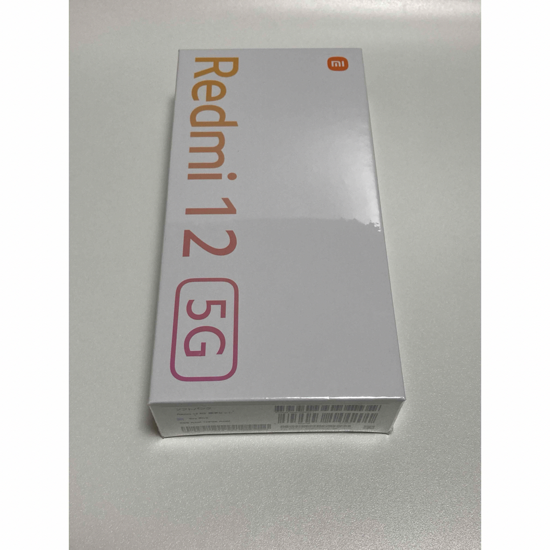Redmi 12 5G SkyBlue 新品未開封品シュリンク付き Redmi 12 5G SkyBlue 新品未開封品シュリンク付き