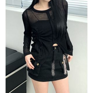 ユヌマンション(UNE MANSION)のune mansion / military cargo mini skirt(ミニスカート)