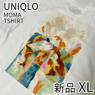 ユニクロ(UNIQLO)のユニクロ　モマ　アート・アイコンズ UT  Tシャツ01　ホワイト　XLサイズ(Tシャツ/カットソー(半袖/袖なし))