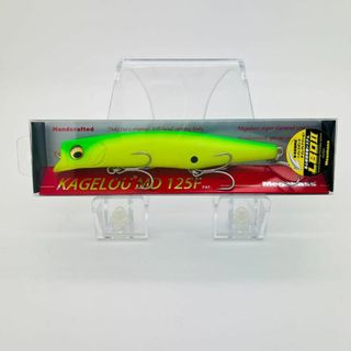 メガバス(Megabass)の新品 メガバス KAGELOU MD 125F ライム グリーン マット(ルアー用品)