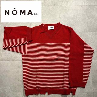 ノマティーディー(NOMA t.d.)のNOMAt.d. ノマティーディー Vネック ダメージ ニット(ニット/セーター)