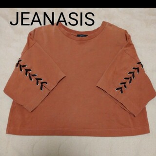 JEANASIS バックレースアップ カットソー(カットソー(長袖/七分))