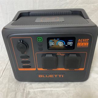 大容量504Wh BLUETTI ポータブル電源 AC60P ブルーティ(その他)