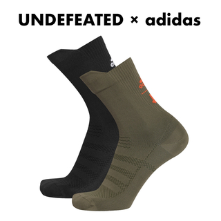 アンディフィーテッド(UNDEFEATED)の新品未使用 adidas × UNDEFEATED ソックス2点セット(ソックス)