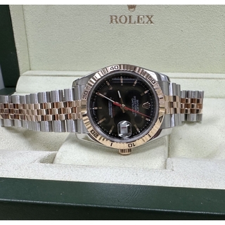 ロレックス(ROLEX)のターノグラフ　ピンクゴールドコンビ　116261(腕時計(アナログ))