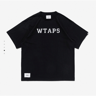 ダブルタップス(W)taps)の24SS WTAPS ACADEMY SS COLLEGE BLACK Lサイズ(Tシャツ/カットソー(半袖/袖なし))