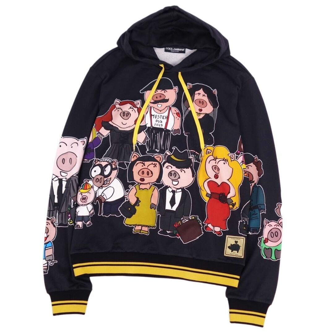 美品 ドルチェ&ガッバーナ DOLCE&GABBANA スウェット パーカー 美品 ドルチェ&ガッバーナ DOLCE&GABBANA スウェット パーカー