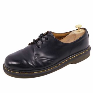 ドクターマーチン(Dr.Martens)のドクターマーチン Dr.Martens レザーシューズ 3ホール ダービーシューズ レザー シューズ 靴 メンズ UK9(28cm相当) 黒(ブーツ)