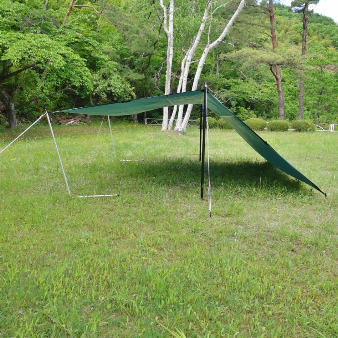 美品 DDハンモック DD HAMMOCKS DD Tarp 4×4 オリーブグリーン 美品 DDハンモック DD HAMMOCKS DD Tarp 4×4 オリーブグリーン