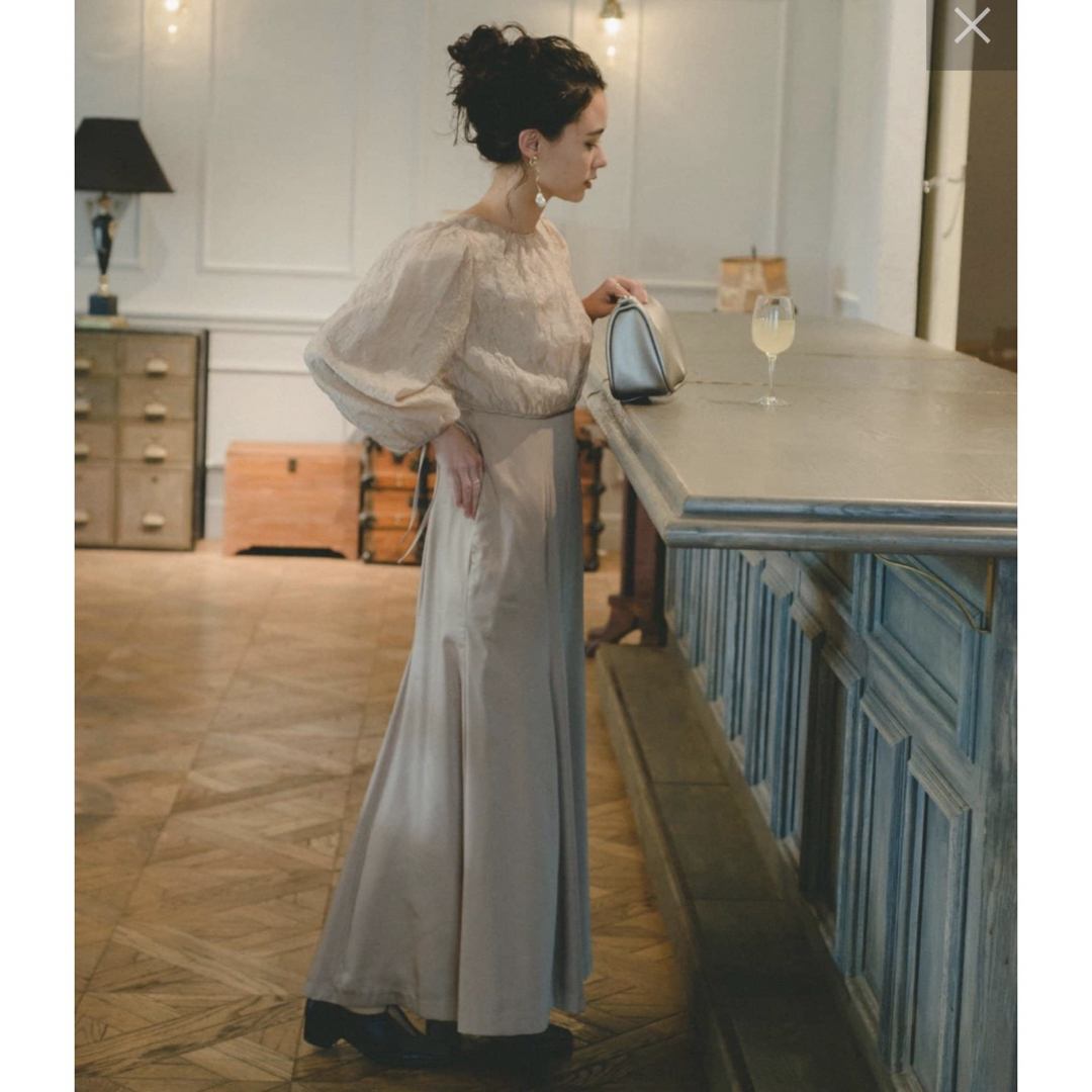 Kastane - 結婚式 オケージョンドレス 2piece layered dressの Kastane - 結婚式 オケージョンドレス 2piece layered dressの