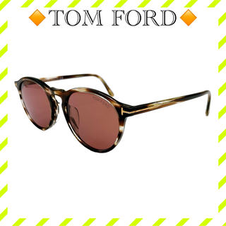 トムフォード(TOM FORD)の極美品 トムフォード TF904-F サングラス 茶 ブラウン ユニセックス(サングラス/メガネ)