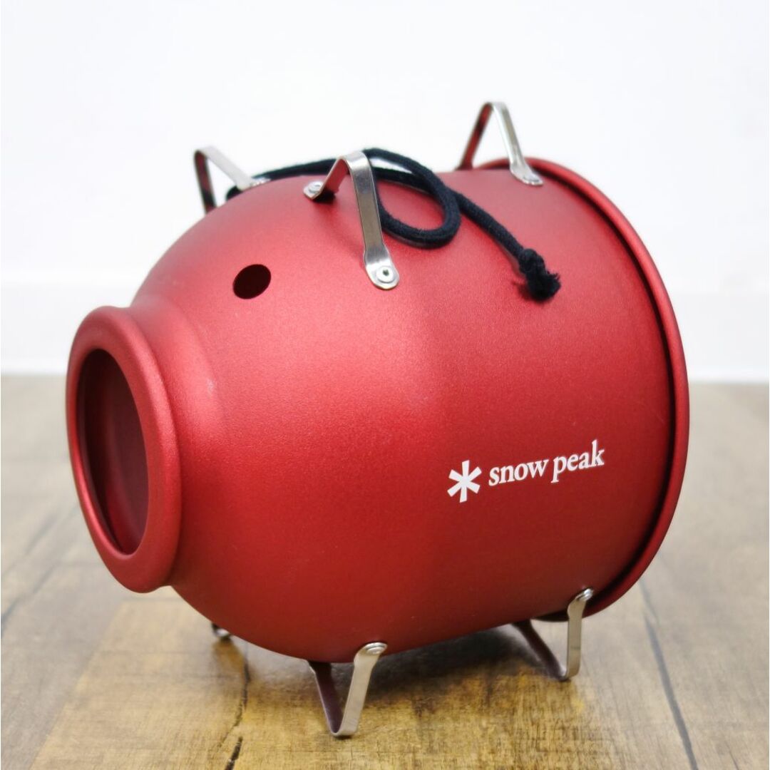 未使用 スノーピーク snowpeak アルミ蚊取り豚レッド FES-087-RD 未使用 スノーピーク snowpeak アルミ蚊取り豚レッド FES-087-RD