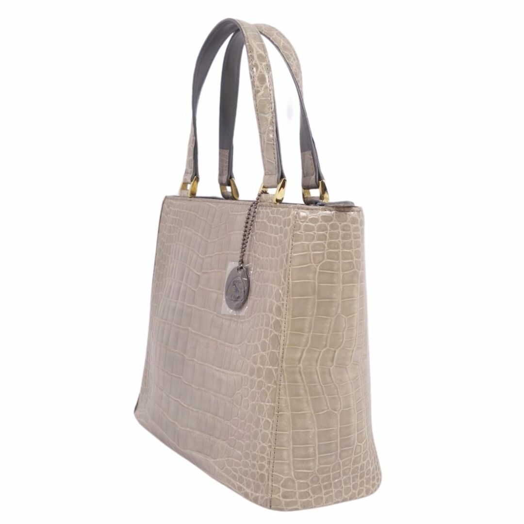 美品 クロコダイル CROCODILE バッグ JRA ハンドバッグ 美品 クロコダイル CROCODILE バッグ JRA ハンドバッグ