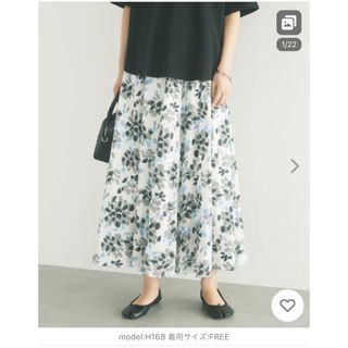 CRAFT STANDARD BOUTIQUE - 美品☆花柄コットンスカート