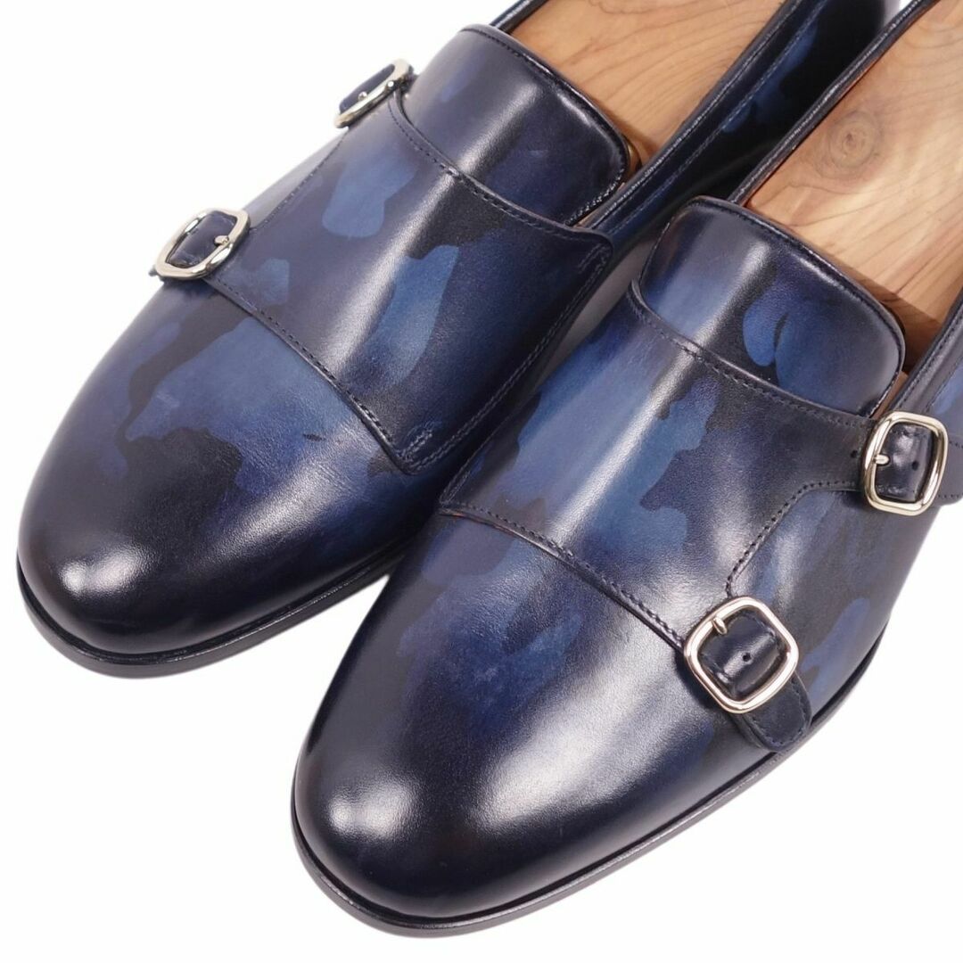 Santoni - 未使用 サントーニ Santoni レザーシューズ ダブル Santoni - 未使用 サントーニ Santoni レザーシューズ ダブル