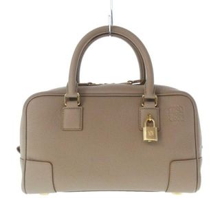 ロエベ(LOEWE)のLOEWE(ロエベ) ハンドバッグ レディース美品  アマソナ23 ベージュ ソフトグレインカーフ(ハンドバッグ)