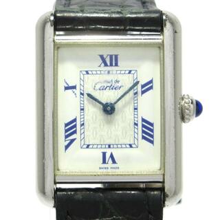 カルティエ(Cartier)のCartier(カルティエ) 腕時計 マストタンク W1014054 レディース 白(腕時計)