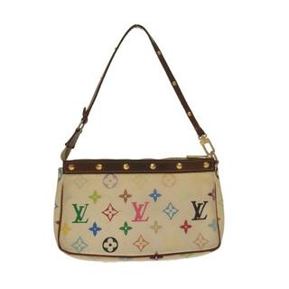 ルイヴィトン(LOUIS VUITTON)のLOUIS VUITTON(ルイヴィトン) ハンドバッグ モノグラムマルチカラー ポシェット・アクセソワール M92649 ブロン 合皮・レザー(ハンドバッグ)