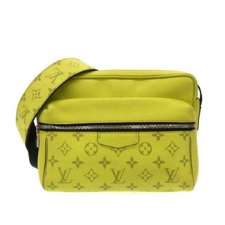 ルイヴィトン(LOUIS VUITTON)のLOUIS VUITTON(ルイヴィトン) ショルダーバッグ タイガラマ アウトドアメッセンジャーPM M30239 ジョーヌ タイガ･レザー（皮革の種類：牛革）、モノグラム・エクリプス キャンバス(ショルダーバッグ)