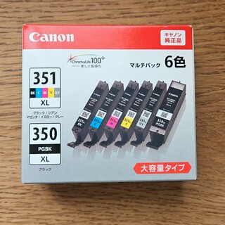 Canon インクカートリッジ BCI-351XL+350XL/6MP(その他)