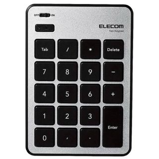 ELECOM - 電卓　エレコム テンキー Bluetooth Mac  TK-TBPM01SV