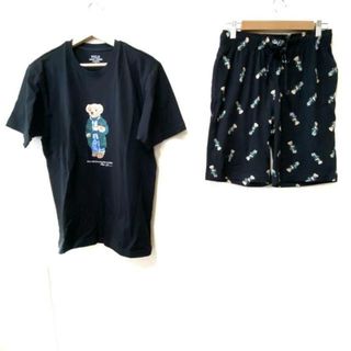 POLO RALPH LAUREN - POLObyRalphLauren(ポロラルフローレン) レディースパンツセットアップ レディース - 黒 ポロベア/SLEEPWEAR