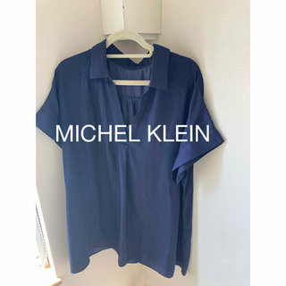 ミッシェルクラン(MICHEL KLEIN)のMICHEL KLEIN ブラウス　38(シャツ/ブラウス(半袖/袖なし))