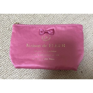 Maison de FLEUR - ビビットピンク♡♡メゾンドフルール♡ピンク♡ポーチ