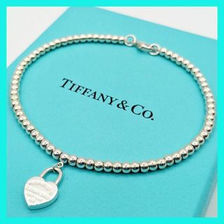 Tiffany & Co. - ティファニー リターントゥ ミニ ハート ロック ブレスレット シルバー 925