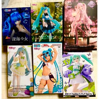 タイトー(TAITO)の初音ミク　フィギュア　まとめ売り6点セット(アニメ/ゲーム)